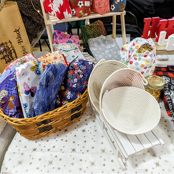 Hand-sewn products from RB Essentials.